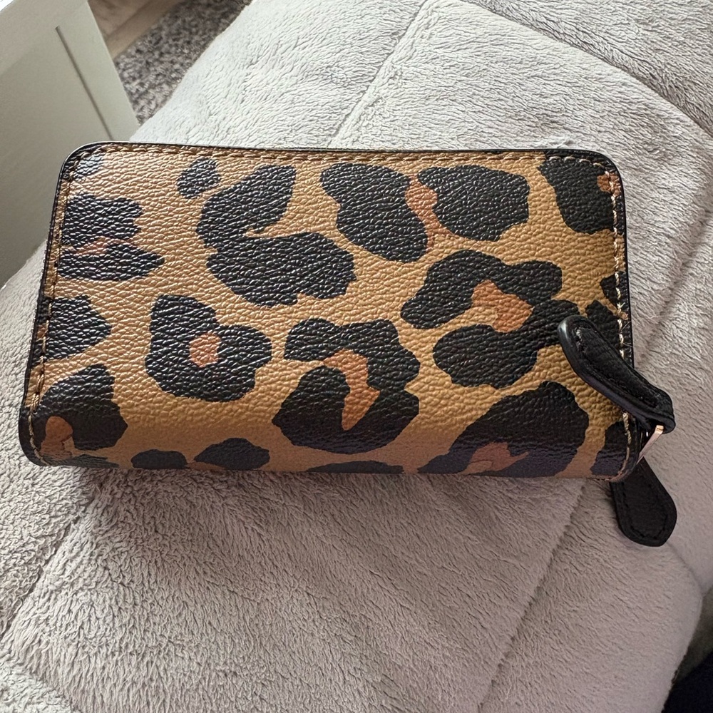 Coach Leopard Print Wallet - Picture 2 of 4